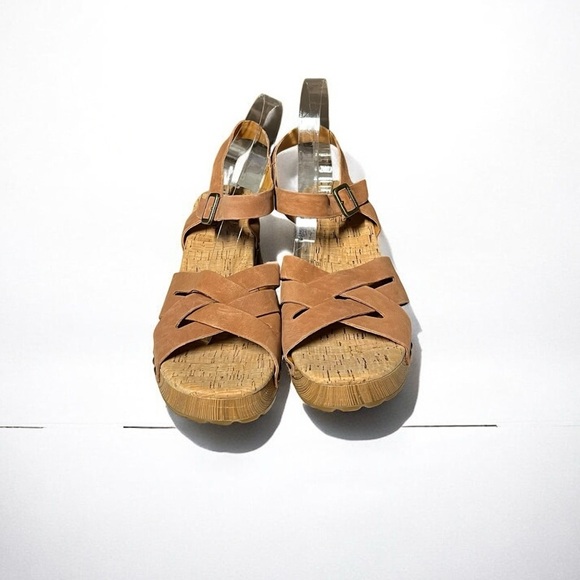 🌻NEW Kork-Ease Ester Brown Leather Sandal Size 10 | $150 Retail - Picture 5 of 10